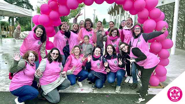 A Thouars, marchez pour Octobre rose